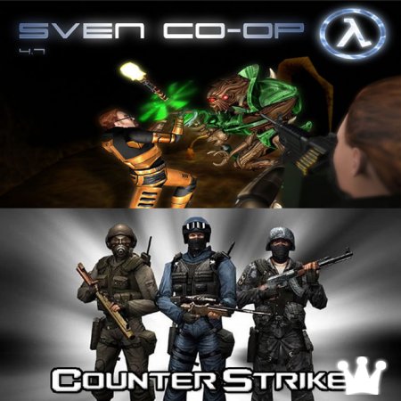Новые серверы. Sven Co-op 4.7 и Counter Strike 1.6