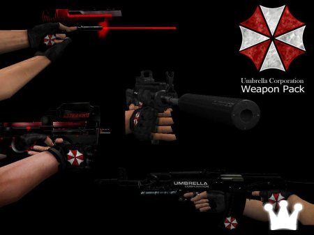 Umbrella pack - модели оружия для Counter-Strike